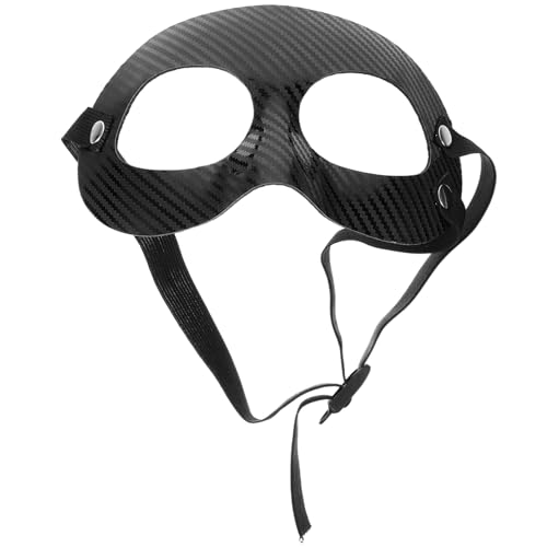 DEARMAMY Ballmasken Fußballmaske Requisite Maskerade Halloween Gesichtsdekorationen Hautpflege Kostüm Dekoration Dekorative Maske Frauen Partymaske Cosplay Halbmaske Requisiten Gruselmaske von DEARMAMY