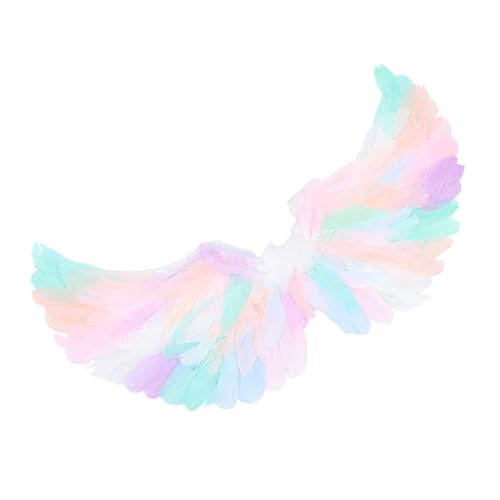 DEARMAMY Bunte Flügel Kinderkostüm Prop Leichte Bequeme Bühnenrequisite für Karneval Geburtstag Weihnachten Bezaubernde Kleine Flügel für Mädchen und Jungen DEARMAMY Bunte Flügel Kinderkostüm Prop Leichte Bequeme Bühnenrequisite für Karneval Geburtstag Weihnachten Bezaubernde Kleine Flügel für Mädchen und Jungen von DEARMAMY