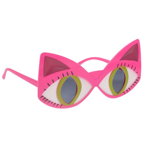 DEARMAMY Cat Eyeglasses Mit Katzenaugen-design Für Cosplay Partys Und Fotoshootings Lustige Katzen-sonnenbrille Für Erwachsene Kreative Kostüm-accessoires Für Besondere Anlässe von DEARMAMY
