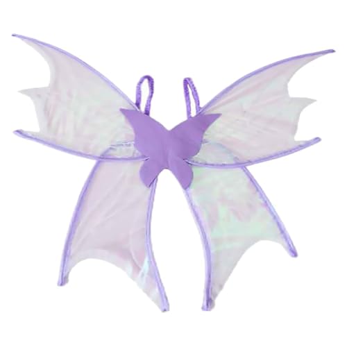 DEARMAMY Feenflügel the hallow halloween feeflügeln zauberw Kostümflügel zauberha Kaninchen Kind Flügel für Mädchen Engelsflügel für Erwachsene Feenpartyzubehör Organza Violett DEARMAMY Feenflügel the hallow halloween feeflügeln zauberw Kostümflügel zauberha Kaninchen Kind Flügel für Mädchen Engelsflügel für Erwachsene Feenpartyzubehör Organza Violett von DEARMAMY