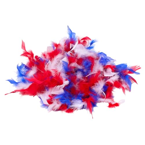 DEARMAMY Festival-Accessoires Halloween-Arrangement Hochzeitsdekorationen Für Die Heimparty Pelz Zum Basteln Cosplay-zubehör Gefiederte Fransen Truthahnfedern von DEARMAMY