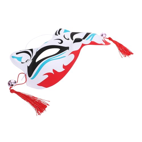 DEARMAMY Fuchs Maske Maskerade Katzenmasken Halloween-clown-maske Halloween-kimono Plüsch Zubehör Für Halloween-kostüme Krähe Halloween -katze Halloween-katzenmaske Led-maske Blue Plastik von DEARMAMY