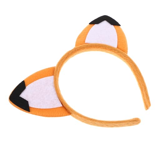 DEARMAMY Fuchsohren Stirnband für Mädchen Weiches und Leichtes Haar Accessoire aus Stoff Niedliches Tierohren Haarband für Kinder Kostüm Halloween Karneval Party und Bühnenauftritte DEARMAMY Fuchsohren Stirnband für Mädchen Weiches und Leichtes Haar Accessoire aus Stoff Niedliches Tierohren Haarband für Kinder Kostüm Halloween Karneval Party und Bühnenauftritte von DEARMAMY