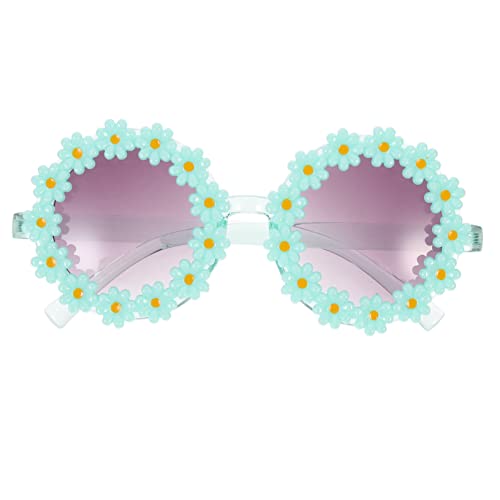 DEARMAMY Für Mit UV Schutz Kreative Mit Blumenmotiv Einzigartige Für Jungen Und ädchen Stilvolle Und Sichere Freizeitbrille von DEARMAMY