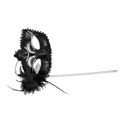 DEARMAMY Maskerade Für Frauen Abschlussball-schmuck Handstück Hälfte Für Tanzparty Damen-requisite von DEARMAMY