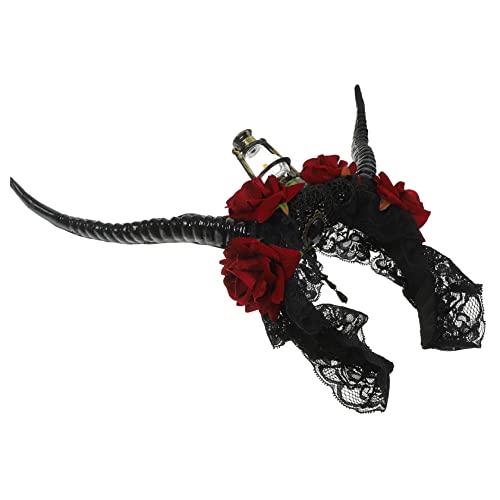 DEARMAMY Halloween Antilopenhorn Stirnband für Cosplay Bequemer Haarreifen mit Eleganten Details für Partys und Kostüme Leicht und Dehnbar Halloween Deko für Damen DEARMAMY Halloween Antilopenhorn Stirnband für Cosplay Bequemer Haarreifen mit Eleganten Details für Partys und Kostüme Leicht und Dehnbar Halloween Deko für Damen von DEARMAMY