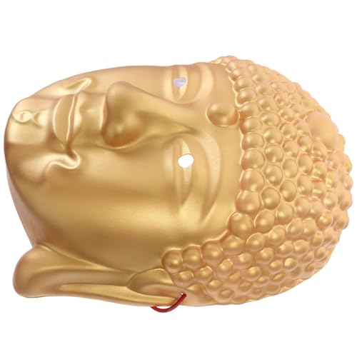 DEARMAMY Halloween Buddha Maske für Kostüm und Maskerade Partys Einzigartiges Partyzubehör Langlebigem Material für Cosplay und Besondere Anlässe von DEARMAMY