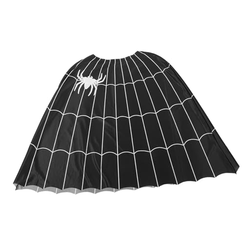 DEARMAMY Halloween Damen Festival Kostüm Vampir Cosplay Bühnenaufführung Partykostüm Spinnenumhang (c1) halloween umhang halloween costume Mantel Vampir-Halloween Halloween Cape Kap Stoff von DEARMAMY