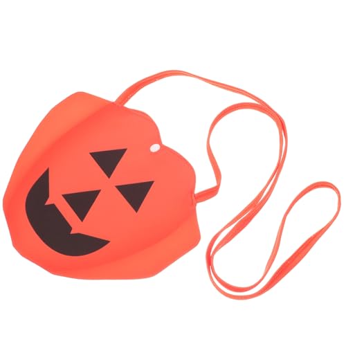 DEARMAMY Halloween-Decke Halloween -Ornamente Bausätze Taschen für Halloween-Leckerbissen Kürbis-Bonbontüten halloween handtasche halloween geschenktüten Goodie-Bag Geschenkbeutel Metall von DEARMAMY