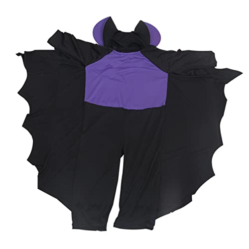 DEARMAMY Halloween Fledermauskostüm Fledermauskostüm Bekleidung Halloween Kostüme Maskerade Fledermausbekleidung Cosplay Fledermauskostüm Performance Anzug Performance Bekleidung von DEARMAMY