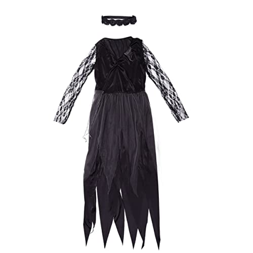 DEARMAMY Halloween Geisterbraut Kostü Für Damen Gruselige Hochzeitskleidung Für Halloween Partys Horror Kostü Für Bühnenaufführungen Und Karneval DEARMAMY Halloween Geisterbraut Kostü Für Damen Gruselige Hochzeitskleidung Für Halloween Partys Horror Kostü Für Bühnenaufführungen Und Karneval von DEARMAMY