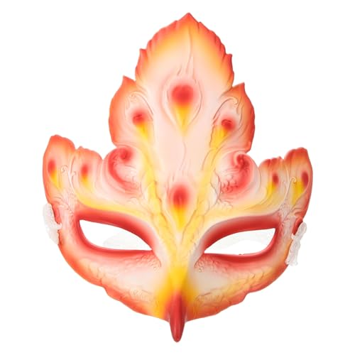 DEARMAMY Halloween- Gruselige Maske Männer Maskieren Maske Für Maskerade-party Gruselige Halloween-maske Gesicht Halbmaske Halloween -kostüm Mantel Schwarze Vollmaske Masken Ratte Harz von DEARMAMY