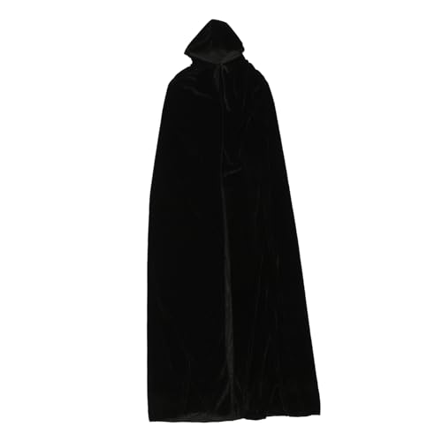 DEARMAMY Halloween Umhang Halloween Hexen Umhang Kreatives Kostü Für Bühnenaufführungen Partys Schwarzes Cape 17 Meter Ideal Für Damen Herren Halloween-umhang DEARMAMY Halloween Umhang Halloween Hexen Umhang Kreatives Kostü Für Bühnenaufführungen Partys Schwarzes Cape 17 Meter Ideal Für Damen Herren Halloween-umhang von DEARMAMY