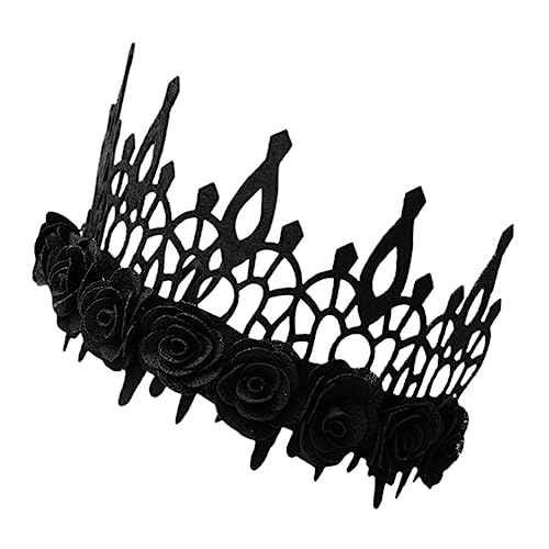 DEARMAMY Halloween Kopfschmuck Damen Floral Headband Für Masquerade Party Cosplay Karneval DEARMAMY Halloween Kopfschmuck Damen Floral Headband Für Masquerade Party Cosplay Karneval von DEARMAMY