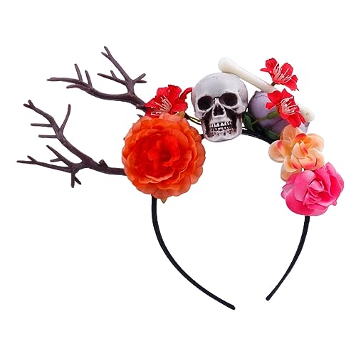 DEARMAMY Halloween Stirnband Damen Baumzweige Kopfschmuck Leicht Karneval Partyaccessoire Langlebig Komfortabel für Halloween Party und Mottoparty von DEARMAMY