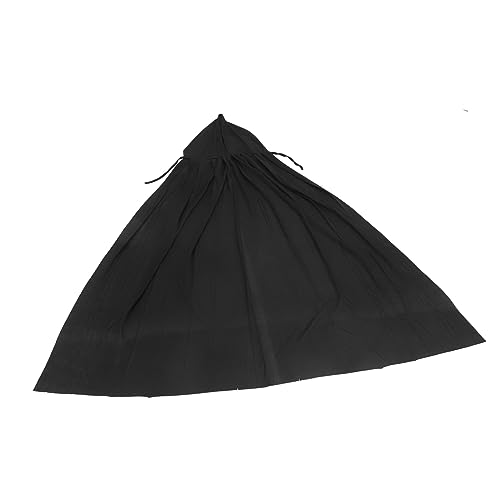 DEARMAMY Halloween-Umhang- Halloween umhang Halloween Costume Halloween-Outfit Maskenball Kostüme Cowl Cosplay -Kostüm Vampir Cape-Verzierung Halloween-Party-Cosplay-Stütze Tuch Black von DEARMAMY