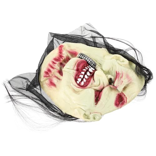 DEARMAMY Halloween-maskenset Vollgesichtsmaske Für Erwachsene Gruselige Halloween-karnevalsmaske Maskenballmaske Kopfbedeckung Halloween-party-dekorationen von DEARMAMY