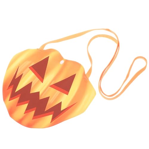 DEARMAMY Halloween-babyspielanzug Halloween-kürbistaschen Halloween -kuchendekorationen Kürbisgesichtssüßigkeits-taschentasche Halloween-dekorationen Kürbis-shirt Kürbisse Colorful Metall von DEARMAMY