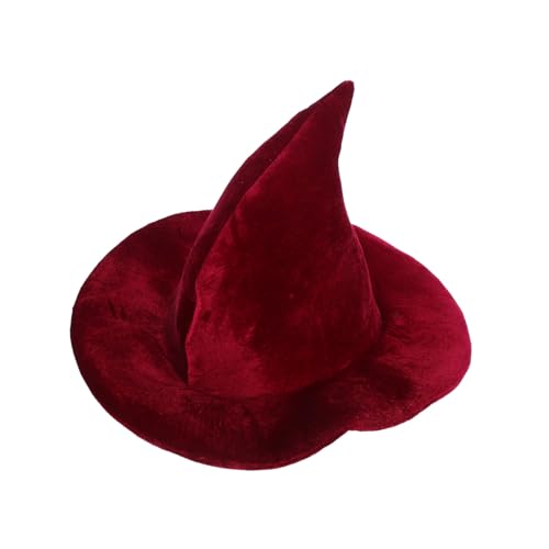 DEARMAMY Hexenhut mit Sternanhänger für Frauen Halloween Kostüm Hut für Themenpartys Cosplay und Rollenspiele Komfortabel und Gestaltet von DEARMAMY