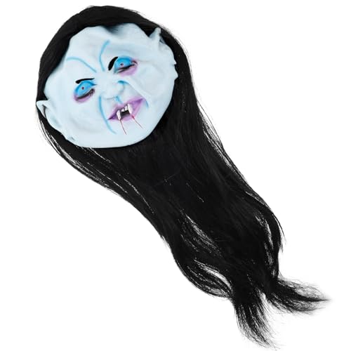 DEARMAMY Maske Halloween Hohl Schädel Geist Gruselige Vollgesichts-horrormaske Für Party Realistische Cosplay Requisite DEARMAMY Maske Halloween Hohl Schädel Geist Gruselige Vollgesichts-horrormaske Für Party Realistische Cosplay Requisite von DEARMAMY