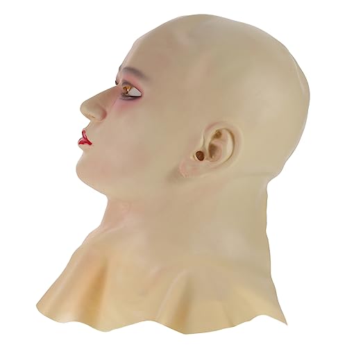 DEARMAMY Horror-Maske ohne Kopfbedeckung halloween costume halloween kleidung -Gesichtsmaske Cosplay-Maske Halloween-Maske Halloween kahle Stütze Halloween Kostümzubehör Emulsion DEARMAMY Horror-Maske ohne Kopfbedeckung halloween costume halloween kleidung -Gesichtsmaske Cosplay-Maske Halloween-Maske Halloween kahle Stütze Halloween Kostümzubehör Emulsion von DEARMAMY