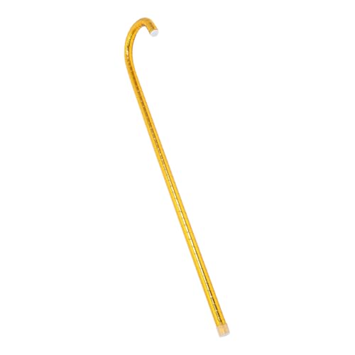 DEARMAMY Jazz Tanzstock Halloween Kostüm Requisite Gold Walking Stick für Party Cosplay Zubehör Jungen Mädchen Bühnenauftritt DEARMAMY Jazz Tanzstock Halloween Kostüm Requisite Gold Walking Stick für Party Cosplay Zubehör Jungen Mädchen Bühnenauftritt von DEARMAMY