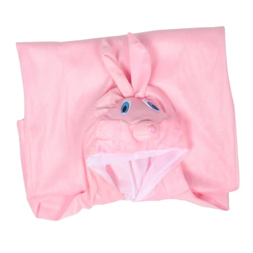 DEARMAMY Kaninchen Kostüm für Kleinkinder Süßes Bunny Cosplay Outfit mit Tüllrock Hasenschwanz für Halloween Ostern Kindergartenaufführungen von DEARMAMY