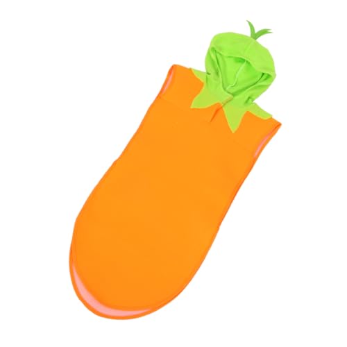 DEARMAMY Karotten Cosplay Kostüm Für Junge Mädchen Lustiges Gemüse Outfit Für Kostümparty Und Bühnenaufführungen Hochwertiges Wiederverwendbares Material Für Themenveranstaltungen von DEARMAMY