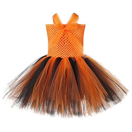 DEARMAMY Cartoon-tiger-kostüm Für Kinder Mit Tutu-rock Bequemes Kleid Größe L 5–6 Jahre Alte Mädchen Anziehparty von DEARMAMY