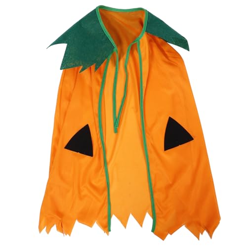 DEARMAMY Kürbis-Umhang halloween dekoration halloween halloween umhang für Kostümzubehör Halloween-Dekorationen im Freien Cosplay-Maske Kap Umhang für Halloween Vlies Orange DEARMAMY Kürbis-Umhang halloween dekoration halloween halloween umhang für Kostümzubehör Halloween-Dekorationen im Freien Cosplay-Maske Kap Umhang für Halloween Vlies Orange von DEARMAMY