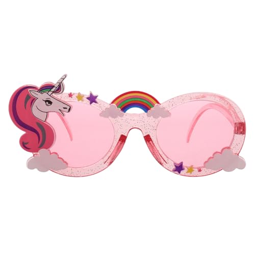 DEARMAMY Lustige Brille Poolparty Brille Spindelkomponenten Spiel Requisitenbrille Sommer Requisiten Halloween Abzeichen Anstecknadel Heiz Eyeliner Halloween von DEARMAMY