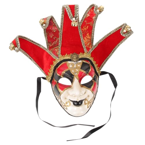 DEARMAMY Maske Mardi Gras Mask Halloween Gesicht Kostüm Mantel Festival-streich-tool Plastik von DEARMAMY
