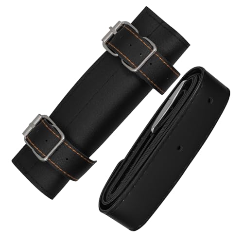 DEARMAMY Mittelalterlicher Ledergürtel Schwertgürtel Verstellbar für Erwachsene und Cosplay Halloween Zubehör Schwarz für Schwerter DEARMAMY Mittelalterlicher Ledergürtel Schwertgürtel Verstellbar für Erwachsene und Cosplay Halloween Zubehör Schwarz für Schwerter von DEARMAMY