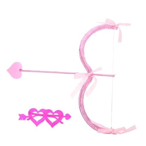 DEARMAMY Party Valentinstag Bogen Und Pfeile Bogen Valentinstag Bild Requisiten Kostüm Zubehör Brille Herz Pfeile Herz Kostüm Kunststoff DEARMAMY Party Valentinstag Bogen Und Pfeile Bogen Valentinstag Bild Requisiten Kostüm Zubehör Brille Herz Pfeile Herz Kostüm Kunststoff von DEARMAMY
