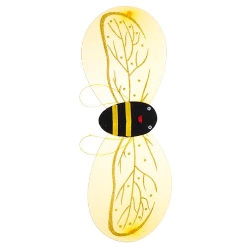 DEARMAMY Baby Bienenflügel Honigbiene Kinderkostüm Flügel Leicht Für Kleinkinder DEARMAMY Baby Bienenflügel Honigbiene Kinderkostüm Flügel Leicht Für Kleinkinder von DEARMAMY