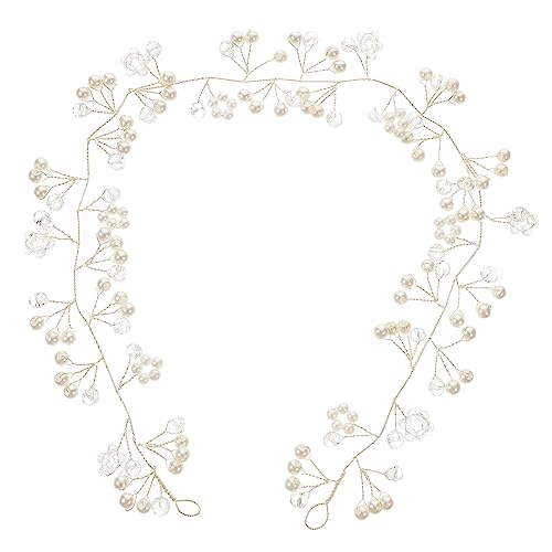 DEARMAMY Perlen Stirnband für Haarschmuck für Hochzeiten und Partys Handgefertigt mit Hochwertigen Perlen und Kristallen für Festliche Anlässe DEARMAMY Perlen Stirnband für Haarschmuck für Hochzeiten und Partys Handgefertigt mit Hochwertigen Perlen und Kristallen für Festliche Anlässe von DEARMAMY