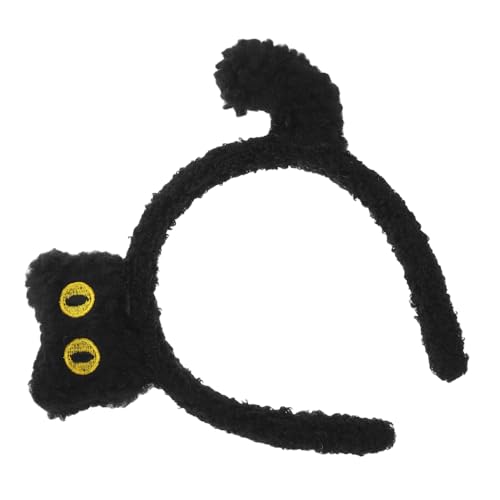 DEARMAMY Plüsch Stirnband Stirnband Katzenohren Halloween Kostümstirnband Katzenkostüm Für Kleinkinder Schwarze Katzenohren Kopfbedeckung Plüsch Stirnbänder Halloween-katzen-stirnband Stahl DEARMAMY Plüsch Stirnband Stirnband Katzenohren Halloween Kostümstirnband Katzenkostüm Für Kleinkinder Schwarze Katzenohren Kopfbedeckung Plüsch Stirnbänder Halloween-katzen-stirnband Stahl von DEARMAMY
