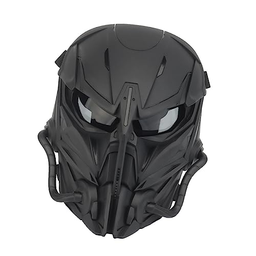 DEARMAMY Wissenschaftliche Fiktion Kostü Maske Atembare Cosplay Vollgesichtsmaske Für Outdoor Spiele Halloween Und Karneval Dekorative Accessoire Für Kostümpartys von DEARMAMY