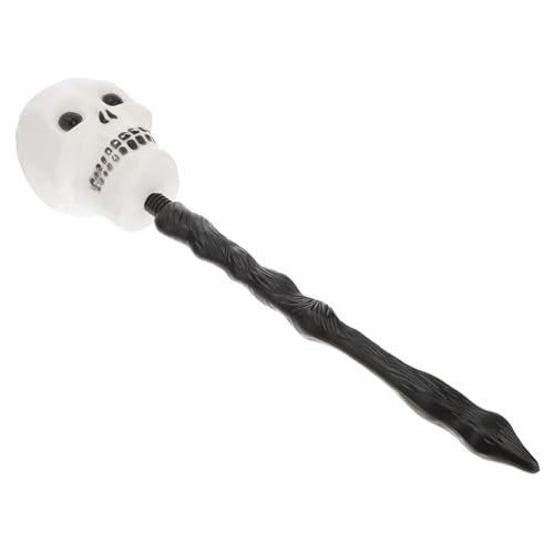 DEARMAMY Skelett-Spazier stöcke Ammer gruselig Dekorationen zappeln Ornamente Halloween gehstock Halloween Costume Party Dekoration Schädelzepter Kostüm Stütze Plastik Weiß DEARMAMY Skelett-Spazier stöcke Ammer gruselig Dekorationen zappeln Ornamente Halloween gehstock Halloween Costume Party Dekoration Schädelzepter Kostüm Stütze Plastik Weiß von DEARMAMY