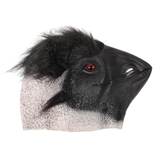DEARMAMY Strauß Dinosaurier Maskerade Halloween-männer Fliegen Gruselige Halloween-plüschmaske Halloween Streich Pelzige Maske Grimasse Gesichtsmaske Beängstigende Maske Emulsion DEARMAMY Strauß Dinosaurier Maskerade Halloween-männer Fliegen Gruselige Halloween-plüschmaske Halloween Streich Pelzige Maske Grimasse Gesichtsmaske Beängstigende Maske Emulsion von DEARMAMY