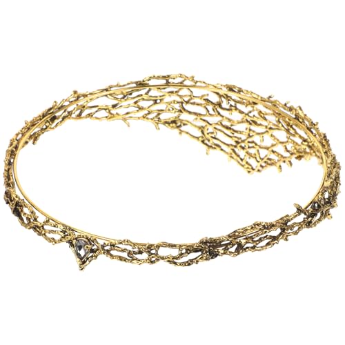 DEARMAMY Tiara Krone für und Männer Vintage Feenkronen Headdress für Cosplay Partys und Bühnenauftritte Leichtes Design Verarbeitung Passt Meisten Köpfen von DEARMAMY