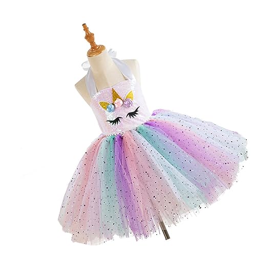 DEARMAMY Unicorn Glitzer Tutu Kleid Für ädchen Festliches Outfit Für Geburtstagsfeiern Und Partys Cosplay Kleidung Mit Haarschmuck SX HD93420 Größe 4 5 Jahre DEARMAMY Unicorn Glitzer Tutu Kleid Für ädchen Festliches Outfit Für Geburtstagsfeiern Und Partys Cosplay Kleidung Mit Haarschmuck SX HD93420 Größe 4 5 Jahre von DEARMAMY