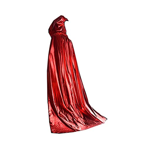 DEARMAMY Unisex Kapuzenumhang Halloween Umhang Für Erwachsene Und Voller änge Ideales Kostü Für Halloween Und Weihnachten von DEARMAMY