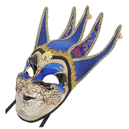 DEARMAMY Venezianische Maske Gesicht Masken Maskerade Cosplay Dekorative Maske Streich Kreative Maske Mann Maske Festival-accessoire Cosplay-maske Cosplay-zubehör Plastik Black DEARMAMY Venezianische Maske Gesicht Masken Maskerade Cosplay Dekorative Maske Streich Kreative Maske Mann Maske Festival-accessoire Cosplay-maske Cosplay-zubehör Plastik Black von DEARMAMY