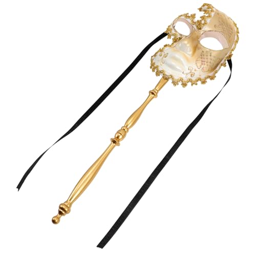 DEARMAMY Bühnendekoration Maskerade Stick Halb Venezianisches Kostüm Zubehör Sichere Party Versorgung von DEARMAMY
