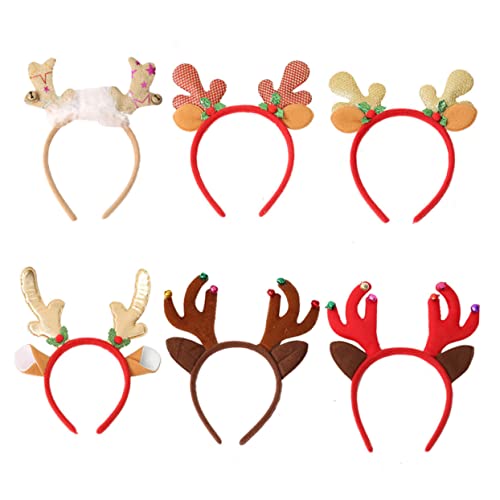 DEARMAMY Weihnachts Haarreif mit Rentier Geweih für Fester Langlebig für Partys und Festliche Anlässe Bringt Festliche DEARMAMY Weihnachts Haarreif mit Rentier Geweih für Fester Langlebig für Partys und Festliche Anlässe Bringt Festliche von DEARMAMY