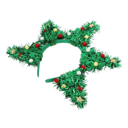DEARMAMY Weihnachtsbaum Haarschmuck Süßes Weihnachtsstirnband für Partys Feste Weihnachts Accessoire für Cosplay Fotos Vielseitig Einsetzbar für Weihnachten Neujahr DEARMAMY Weihnachtsbaum Haarschmuck Süßes Weihnachtsstirnband für Partys Feste Weihnachts Accessoire für Cosplay Fotos Vielseitig Einsetzbar für Weihnachten Neujahr von DEARMAMY