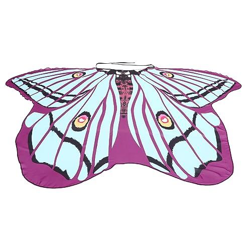 DEARMAMY Tanz-schmetterlings-umhang Damen-umhang Halloween-kostüm-zubehör Feenflügel-schal Cosplay-umhang Bühnen-performance- Langlebiges Material DEARMAMY Tanz-schmetterlings-umhang Damen-umhang Halloween-kostüm-zubehör Feenflügel-schal Cosplay-umhang Bühnen-performance- Langlebiges Material von DEARMAMY