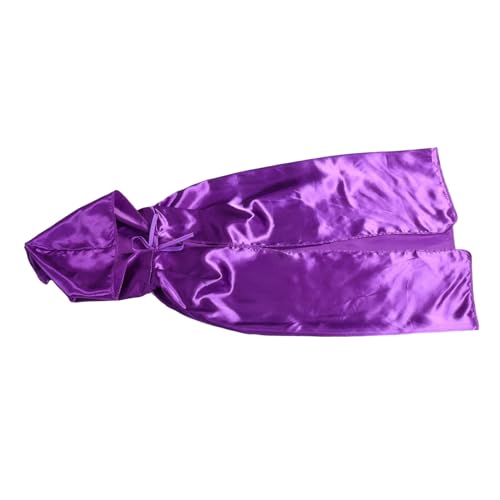 DEARMAMY Witch's Schal -Umhang Ballkleid Automatten Halloween Honstration Halloween wirft Halloween Cape Umhang für Halloween Halloween-Party-Umhang Party-Cosplay-Mantel Satin Violett von DEARMAMY