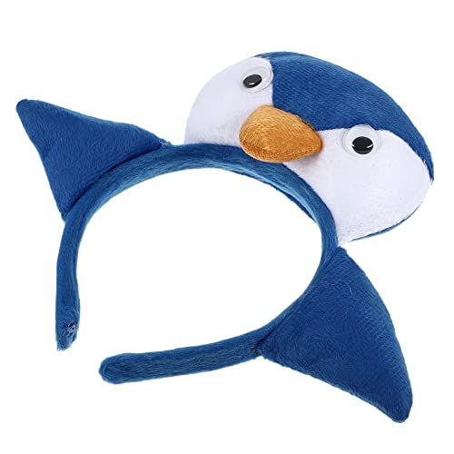 DEARMAMY üßer Pinguin Haarreif Für Lustiges Pinguin Kostümzubehör Perfekt Für Partys Und Aufführungen Mit Gelbem Schnabel Und Blauem Design Ideales Für Kleine von DEARMAMY